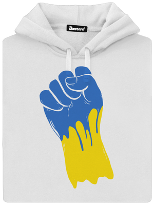 Ukrajina - Ruka dámská mikina klokanka White