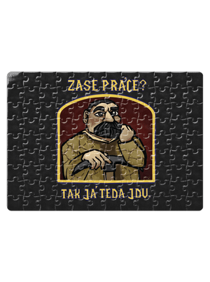 Zase práce? puzzle White