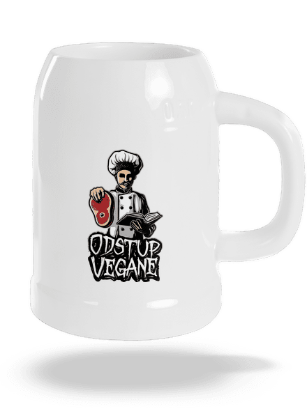 Odstup vegane půllitr White