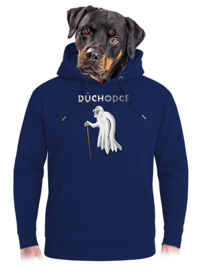 Duch důchodce unisex mikina premium Navy