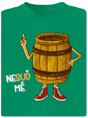 Nesuď mě dětské sportovní tričko Kelly Green Mal