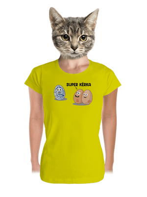 Super kérka dámské tričko premium Lemon