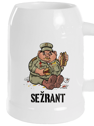 Sežrant půllitr White