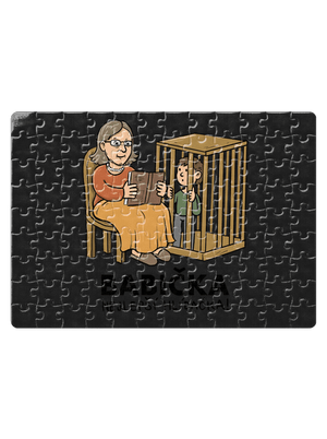 Babička hlídačka puzzle White