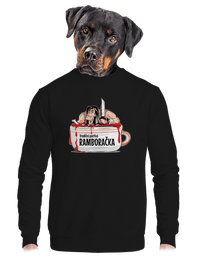 unisex mikina bez kapuce