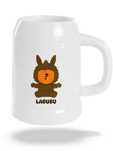 Labubu půllitr White