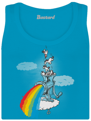 Jak vzniká duha dámské tílko klasické Blue Atol