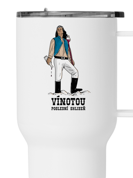 Vínotou termohrnek White