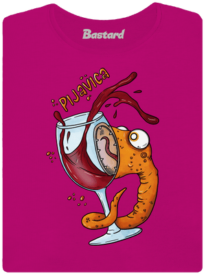 Pijavica dámské tričko Fuchsia Red