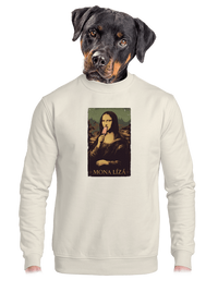unisex mikina bez kapuce