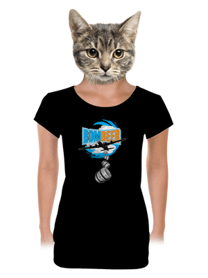 dámské tričko s lemem