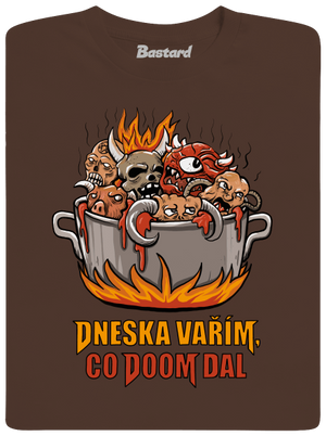 Co Doom dal pánské tričko Brown