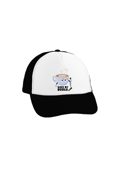 Kafe by bodlo kšiltovka truckerka Black cap