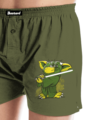Yoda v rákosí pánské trenky Khaki