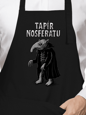Tapír Nosferatu zástěra Black