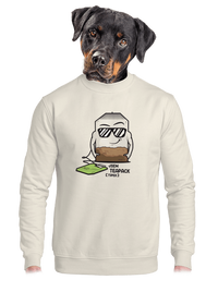 unisex mikina bez kapuce