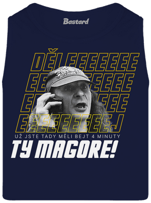 B18: Jiří Kára pánské tílko French Navy