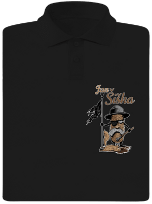 Jan Šiška pánská polokošile Black