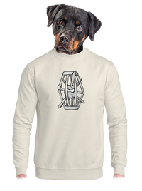 unisex mikina bez kapuce