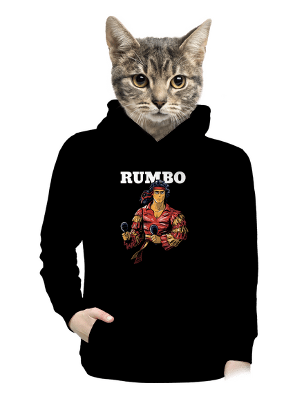 Rumbo dámská mikina klokanka Black
