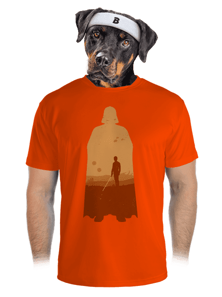 Skywalker pánské sportovní tričko Neon Orange