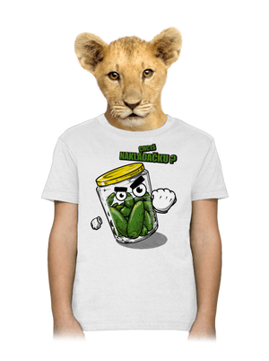 Nakládačka dětské tričko White