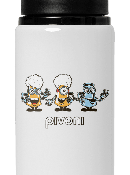 Pivoni lahev na vodu White