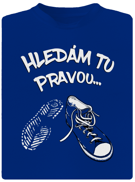Hledám tu pravou pánské sportovní tričko Royal Blue Mal