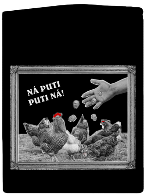 Ukrajina - Ná Puti Puti Ná dámská mikina na zip Black