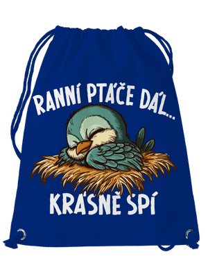 Ranní ptáče spí vak Royal Blue Mal