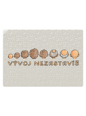 Vývoj nezastavíš puzzle White