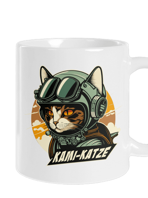 Kami-Katze klasický hrnek White