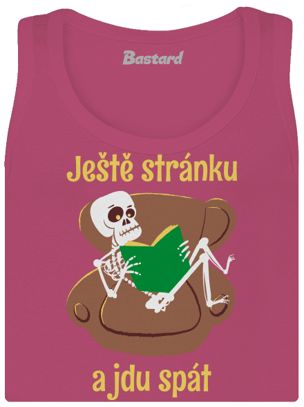 Ještě stránku dámské tílko klasické Magenta