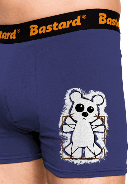Da Vinci Teddy boxerky Blue Navy