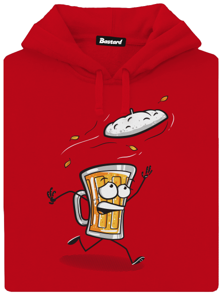 Čepice pánská mikina klokanka Red