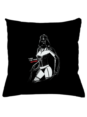 Mrs. Vader polštář Black