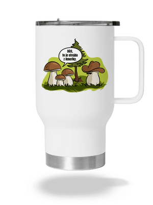 Strejda z Ameriky termohrnek White