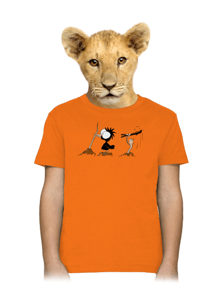 Nesprávný konec dětské tričko Orange