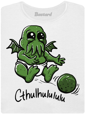 Cthulhululu dámské tričko s lemem White