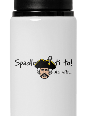 Spadlo ti to lahev na vodu White