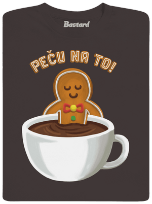 Peču na to! pánské dlouhý rukáv Bear Brown