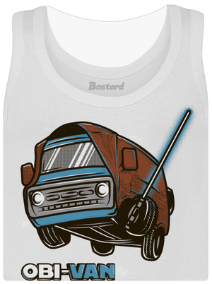 Obi-Van dámské tílko klasické White