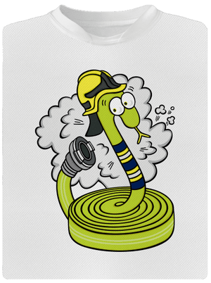 Hadice samice dětské sportovní tričko White