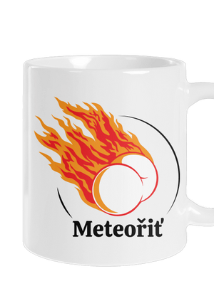 Meteořiť klasický hrnek White