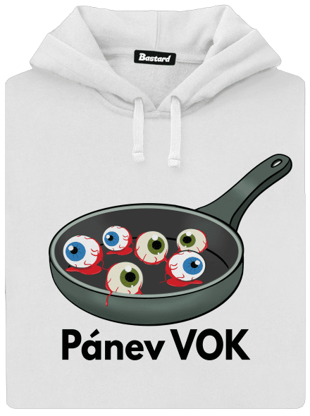 Pánev vok dámská mikina klokanka White
