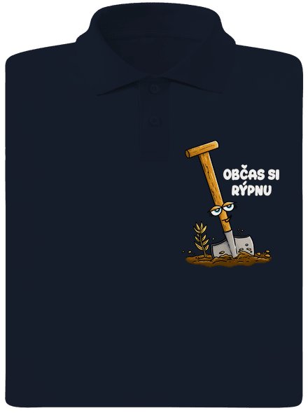 Občas si rýpnu pánská polokošile Navy Mal