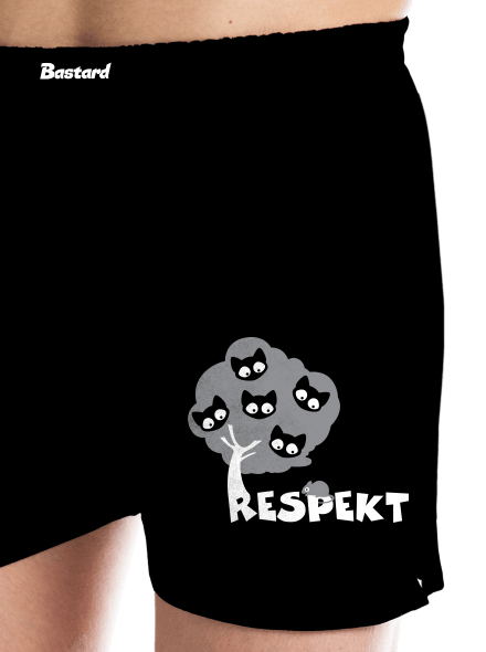 Respekt pánské trenky Black