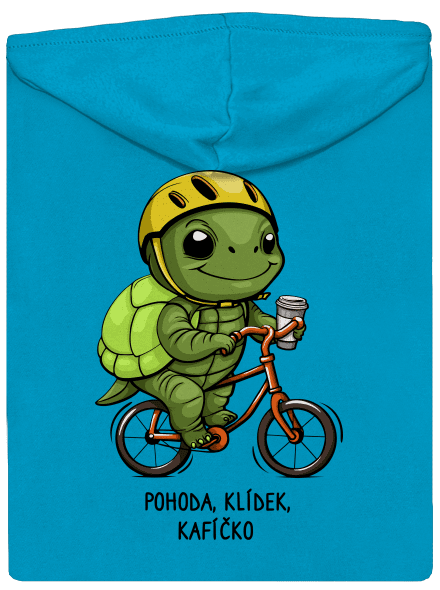 Pohoda, klídek dámská mikina na zip Blue Atol