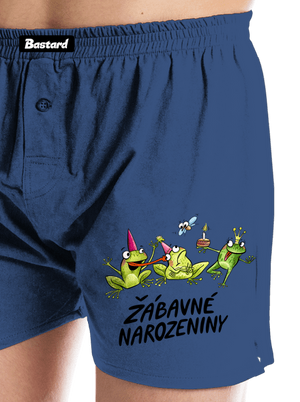 Žábavné narozeniny pánské trenky Blue