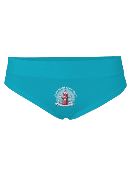 Pravidelně se otužkuji dámské kalhotky Turquoise